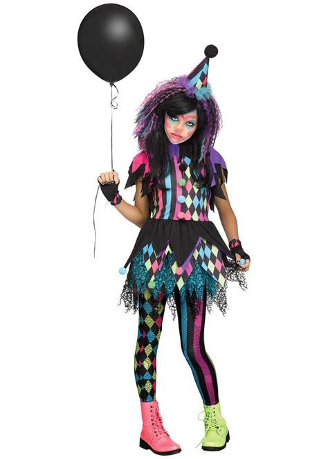 Circus Clown Girl Costume - Clown Costumes