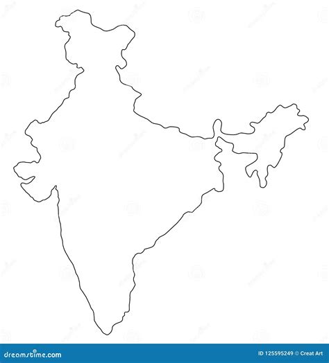 India Map Outline Hd - Middle East Political Map