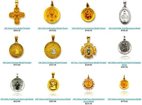 Patron Saints Medals: Patron Saints Medals and Meanings