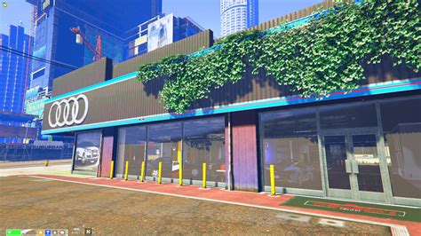 [MLO] Audi Car Dealership [Replace / FiveM] V.1.0 – GTA 5 mod