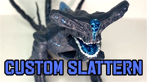 Custom Pacific Rim Slattern Figure | Fully Articulated Kaiju - YouTube