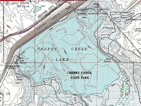 Cherry Creek Reservoir Map - Living Room Design 2020