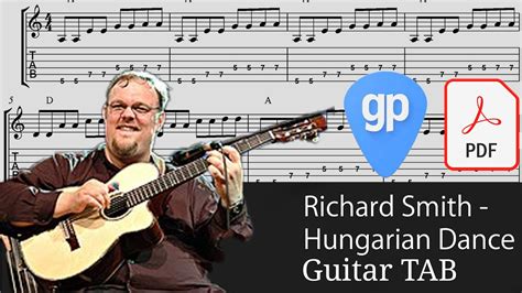 Richard Smith Fingerstyle Artistry: Hungarian Dance Guitar Tabs [TABS ...