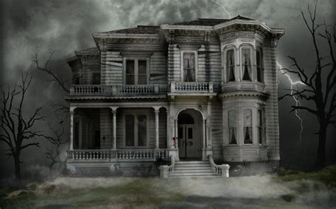 Haunted House Wallpapers Desktop - Wallpaper Cave