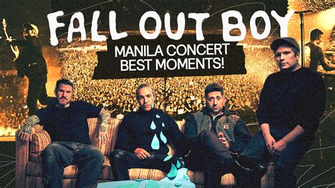 10 Of The Best Moments From Fall Out Boy's Manila Concert