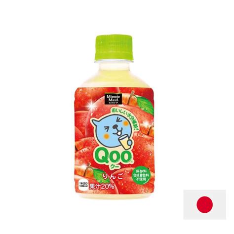 MINUTE MAID QOO APPLE DRINK 280ML - Kelokal.com