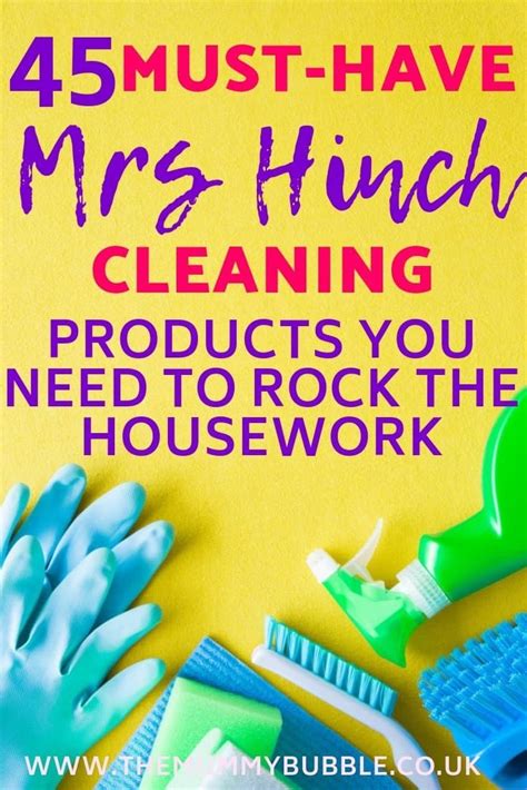 Mrs Hinch must-haves for cleaning | Cleaning hacks, Deep cleaning tips ...