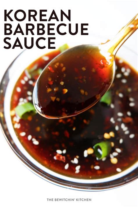 Korean BBQ Sauce | The Bewitchin' Kitchen