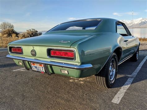 1967 Documented RS/SS Chevrolet Camaro in Rare Mountain Green Metallic ...