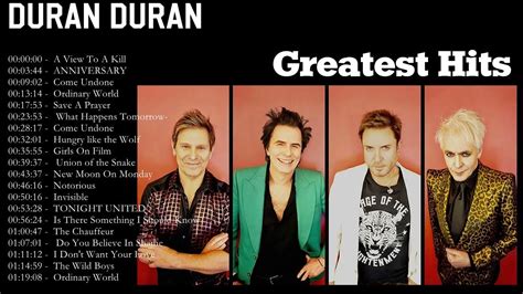 Duran Duran Greatest Hits Full Album - Duran Duran Best Songs ...