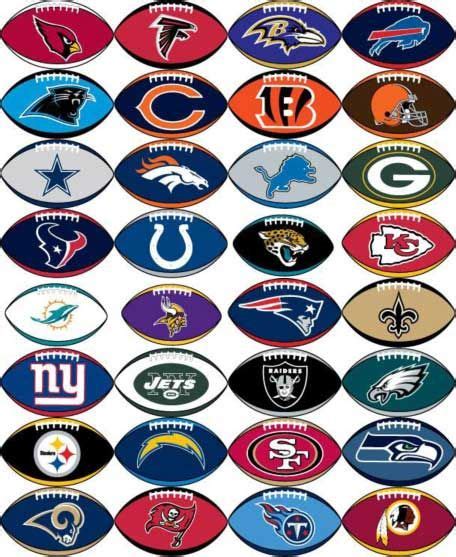 40-NFLLS - NFL Football Logo Stickers in Folders (300 ct ...