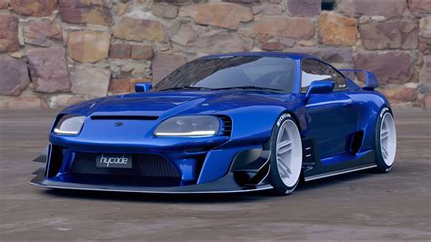 Toyota Supra MK4 Stage 1 Custom Wide Body Kit by Hycade Ver.1 Buy with ...