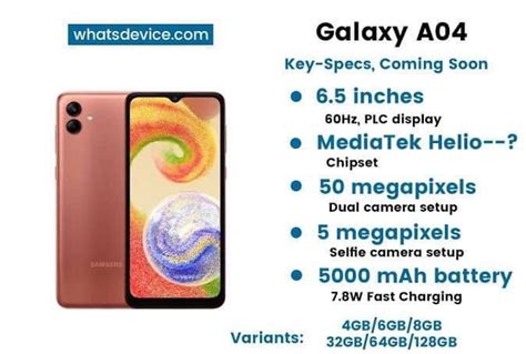 Samsung Galaxy a04 4/128gb, Mobile Phones & Gadgets, Mobile Phones ...