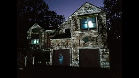 How to halloween projection mapping | gail's blog