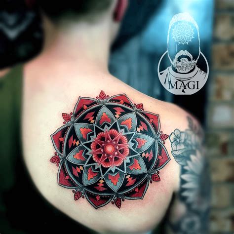 Mandala Tattoo Color