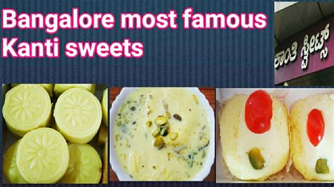 Bangalore most famous Kanti Sweet shop | Delicious sweets in kanti ...