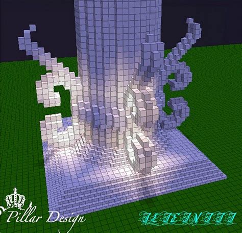 Pillar design Minecraft Map