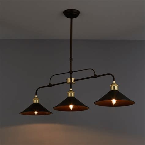 Alfie Bronze Effect 3 Lamp Pendant Ceiling Light | Departments | DIY at B&Q