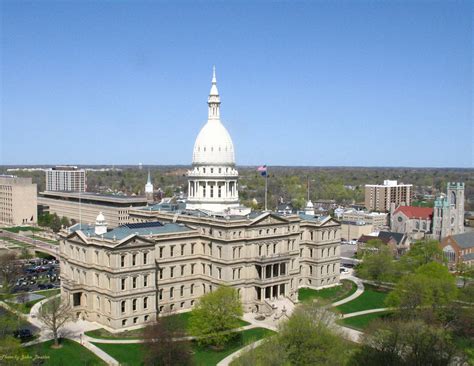 Michigan State Capitol Building, Lansing | Capitol building, Building ...