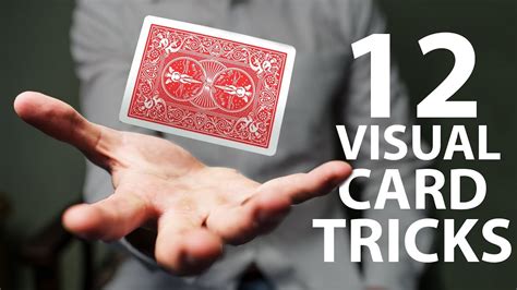 12 VISUAL Card Tricks Anyone Can Do | Revealed - YouTube