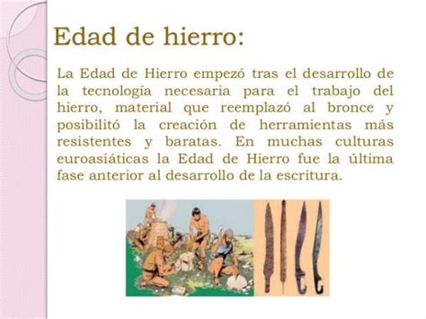 6 características de la EDAD de HIERRO - resumen!