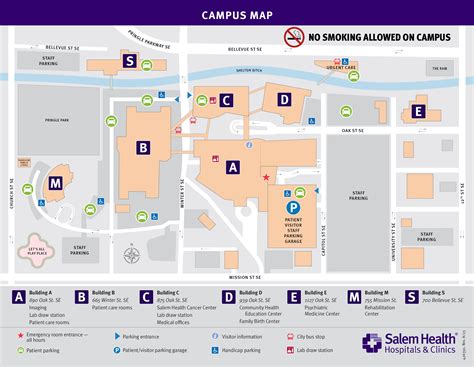 Salem Hospital Campus Map - Campus Map