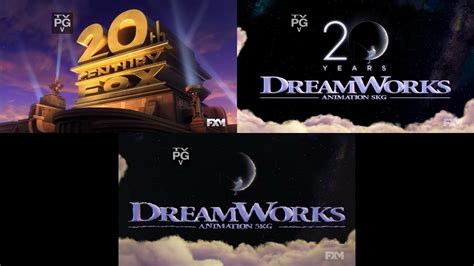 20th Century Fox Dreamworks Animation Logo