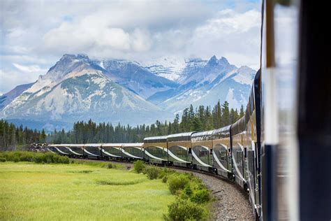 Take a glass-domed train ride through the rugged Canadian Rockies