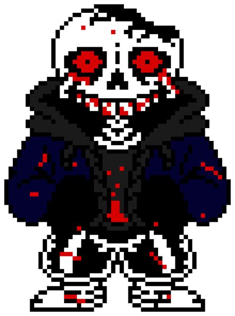 Pixilart - HORRORHORROR SANS by TheBullOld