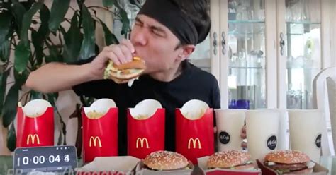 The Impossible Big Mac Challenge Is No Match for Matt Stonie - Thrillist