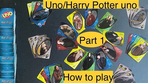 How to play UNO | Harry Potter - Part 1 - YouTube