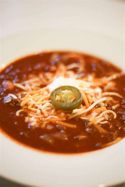 The Best Quick & Easy Red Chili Recipe - The Unlikely Hostess