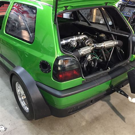 VW Golf with Two VR6 Engines – Engine Swap Depot