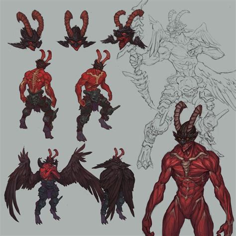 ArtStation - Demon Hunter, Morgan Howell | Character art, Fantasy ...