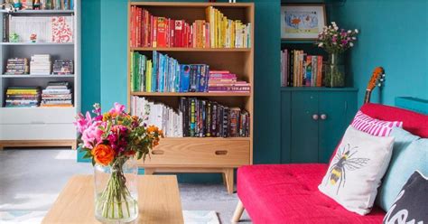 Rainbow Bookshelf Inspiration | POPSUGAR Home