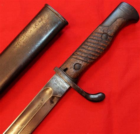 WW1 GERMAN ARMY 98-05 BAYONET & SCABBARD – JB Military Antiques