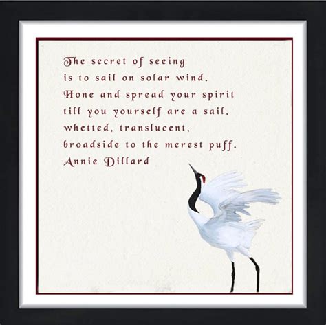 ANNIE Dillard-pilgrim at Tinker Creek-framed Print the Secret - Etsy