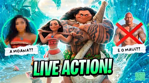 LIVE ACTION DE MOANA CONFIRMADO!!! 💥 - Tudo sobre - YouTube