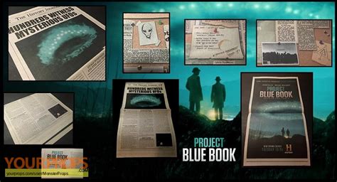 Project Blue Book (TV 2019) History Channel Lubbock Lights Newspaper ...