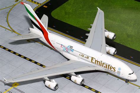 Emirates Airlines "England Rugby World Cup" A380-800 Gemini Model, 1: ...