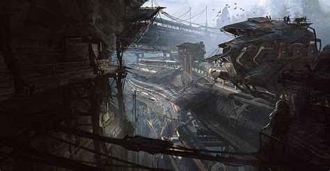 concept ships: Concept ships and environments by Jason Stokes