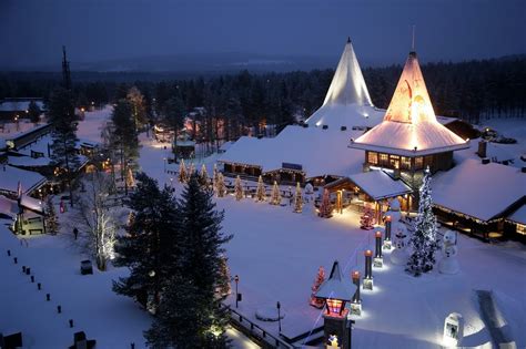 Let's travel the world!: Santa Claus Village in Rovaniemi, Finland.