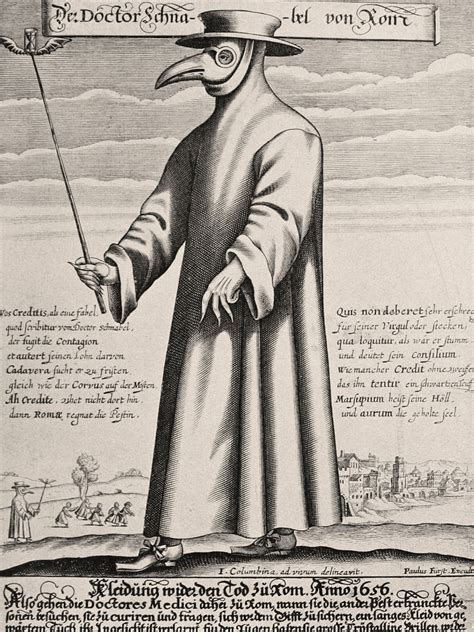 Why plague doctors wore those strange beaked masks