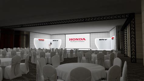 Honda WRV Launch Setup on Behance