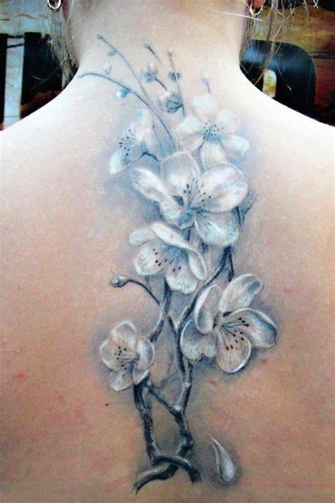 white orchid tattoo | Beautiful flower tattoos, White flower tattoos ...