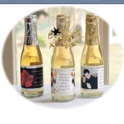 Sparkling Cider wedding favors! | Wine bottle favors, Mini wine bottle ...