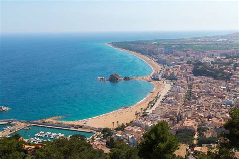 Beach weather in Blanes, Costa Brava, Spain in September