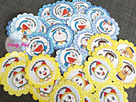 Party Hat: Doraemon Birthday Party for Ze Yu