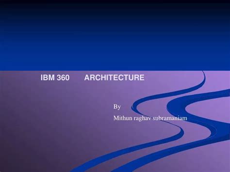 PPT - IBM 360 ARCHITECTURE PowerPoint Presentation, free download - ID ...