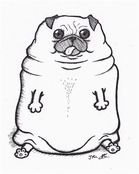 Fat Dog Drawing at PaintingValley.com | Explore collection of Fat Dog ...